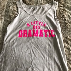 Mean Girls Custom Tank A Little Bit Dramatic